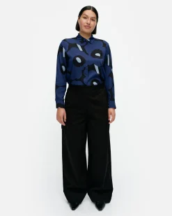 Housut^Marimekko Funktio Solid Puuvillahousut