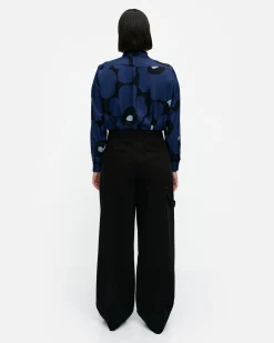 Housut^Marimekko Funktio Solid Puuvillahousut