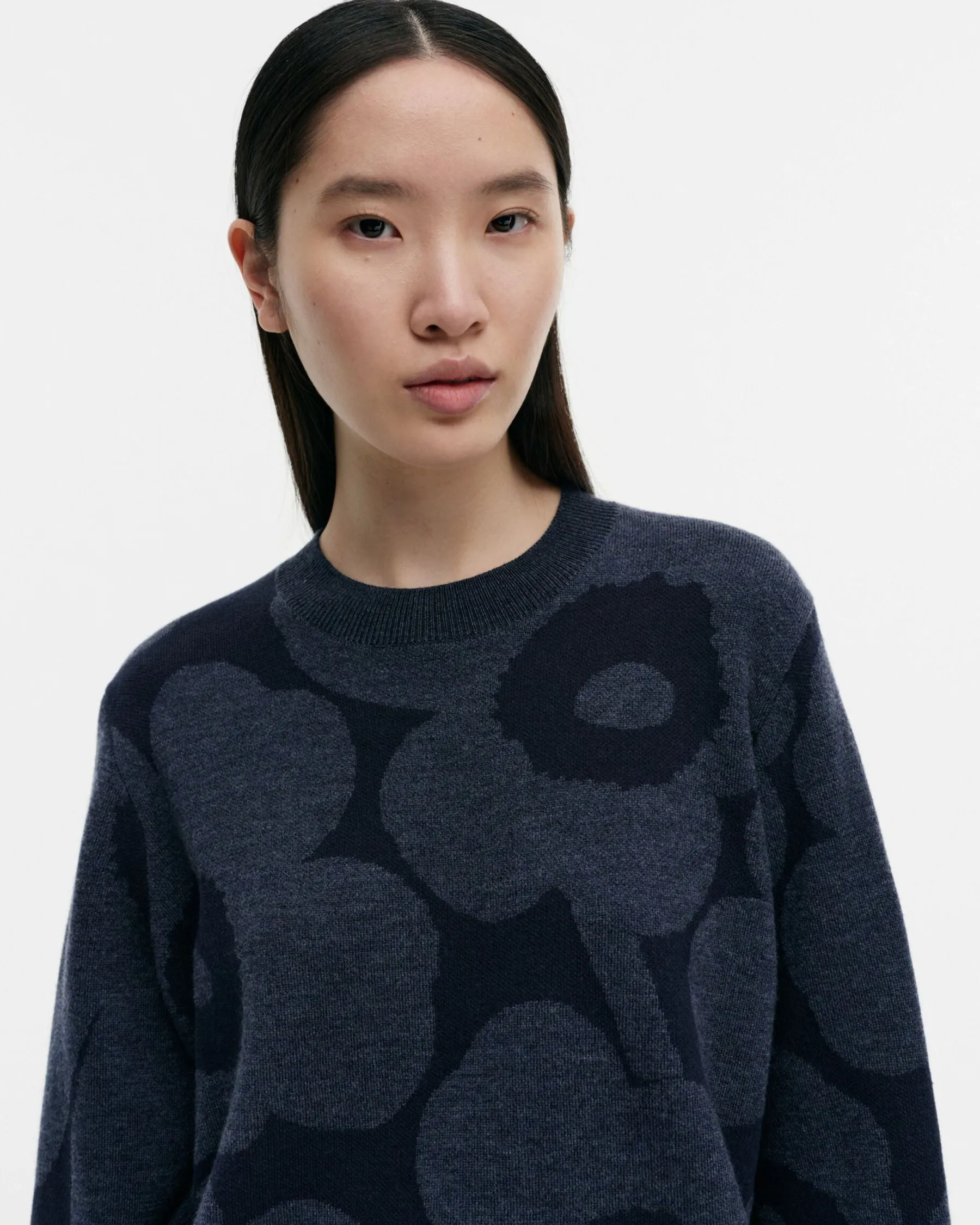 Neuleet^Marimekko Kalotti Unikko Villaneulepusero