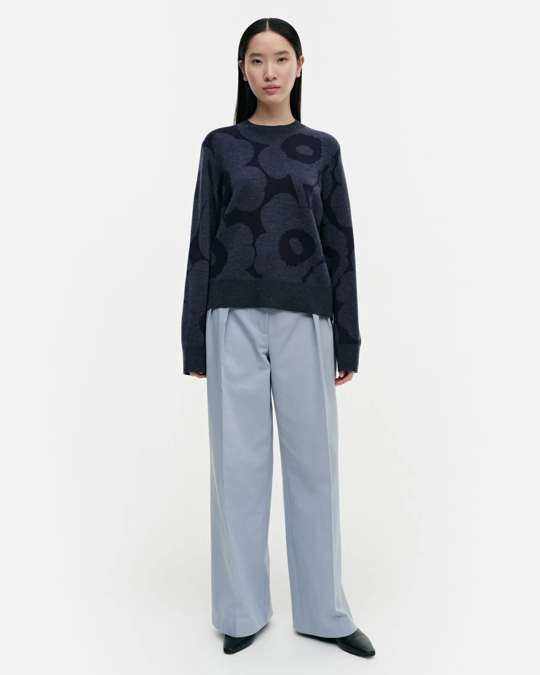 Paidat Ja Tunikat^Marimekko Kalotti Unikko Villaneulepusero