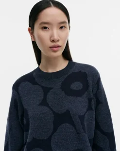 Paidat Ja Tunikat^Marimekko Kalotti Unikko Villaneulepusero