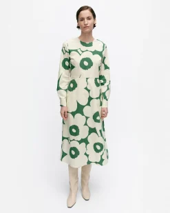 Mekot^Marimekko Katse Unikko Puuvillapopliinimekko