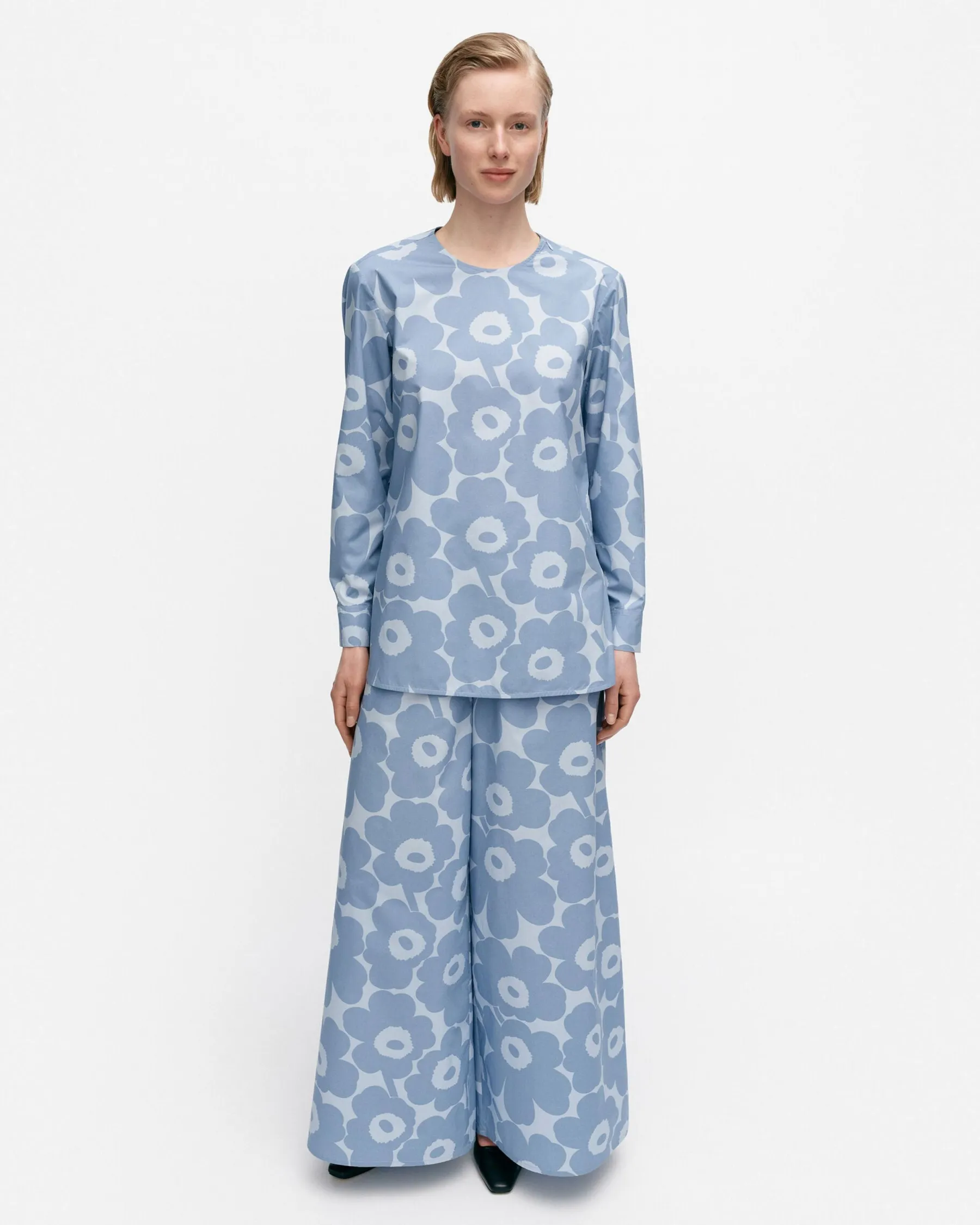 Paidat Ja Tunikat^Marimekko Kehu Unikko Puuvillapopliinipaita