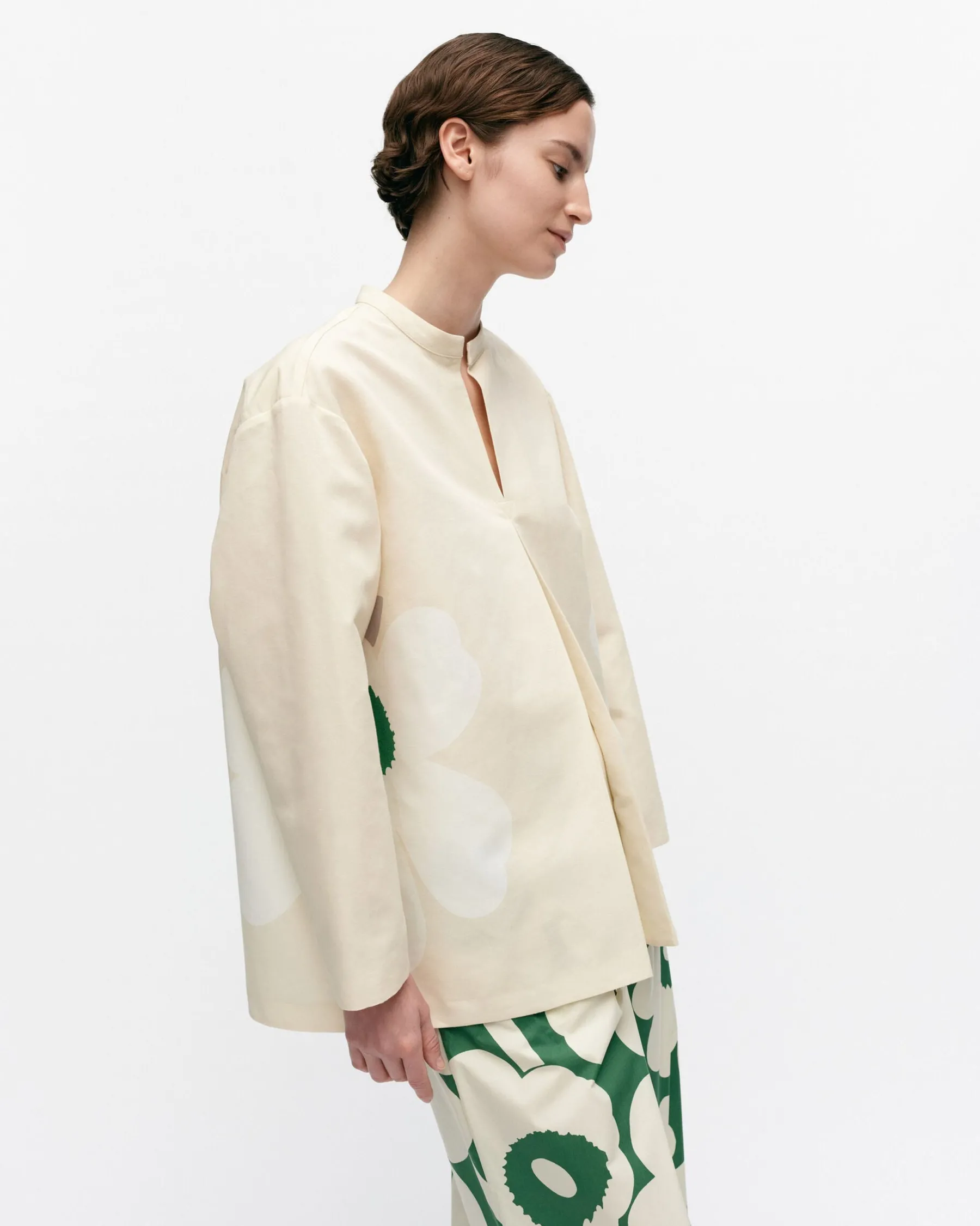 Paidat Ja Tunikat^Marimekko Kerran Heijastus Unikko Puuvillapellavapaita