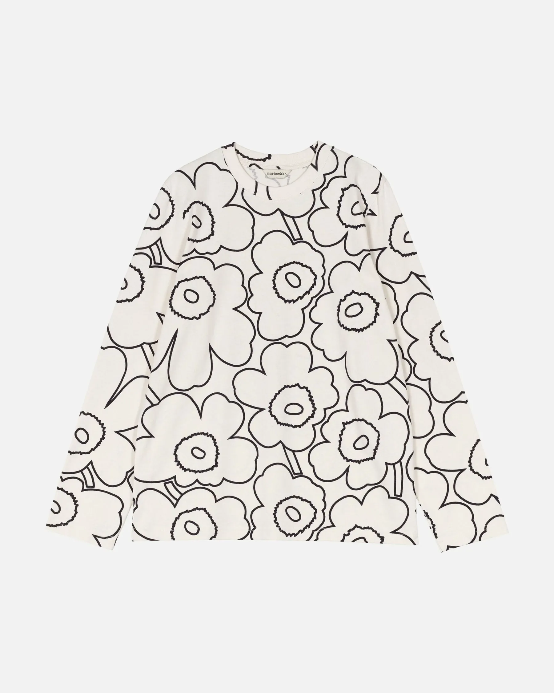 Paidat Ja Tunikat^Marimekko Kioski Biitti Pieni Piirto Unikko Trikoopaita