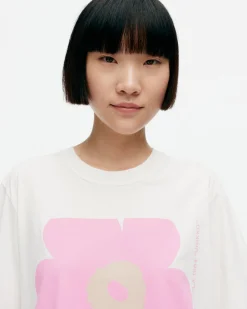 Paidat Ja Tunikat^Marimekko Kioski Embla Unikko Placement T-Paita