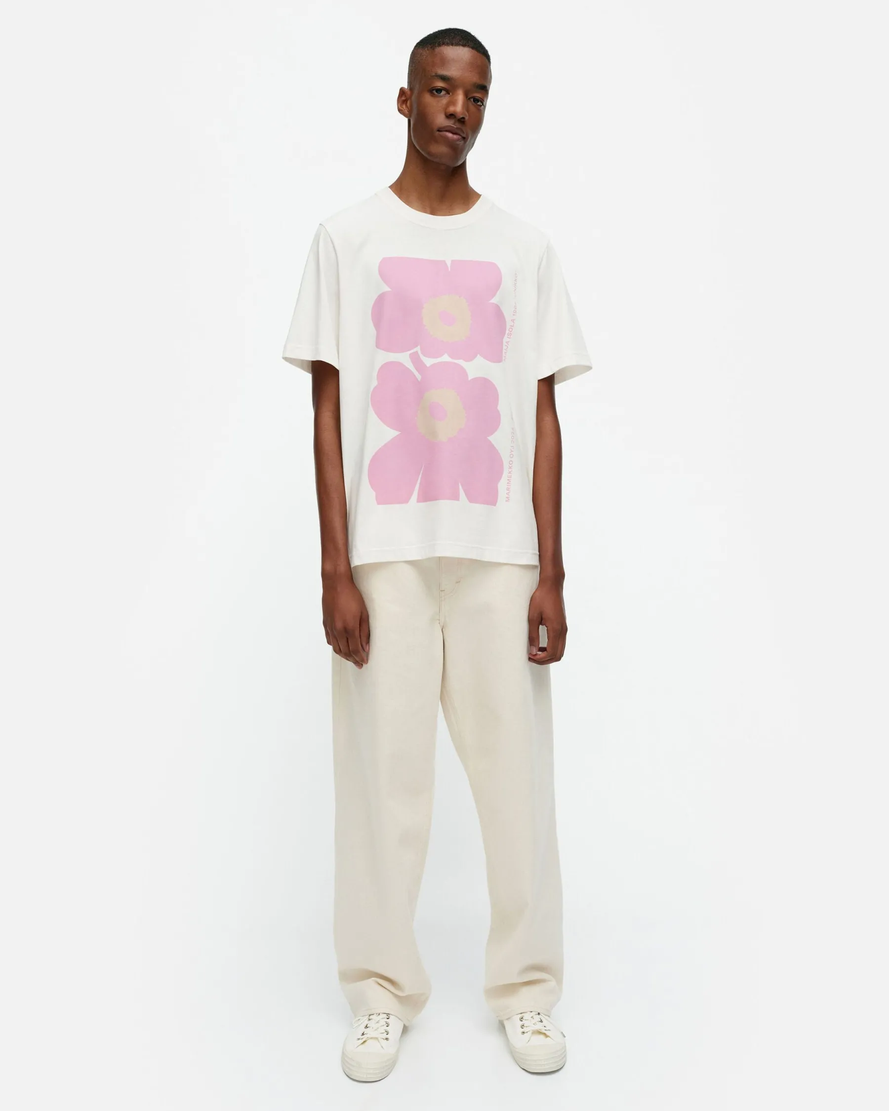 Paidat Ja Tunikat^Marimekko Kioski Embla Unikko Placement T-Paita