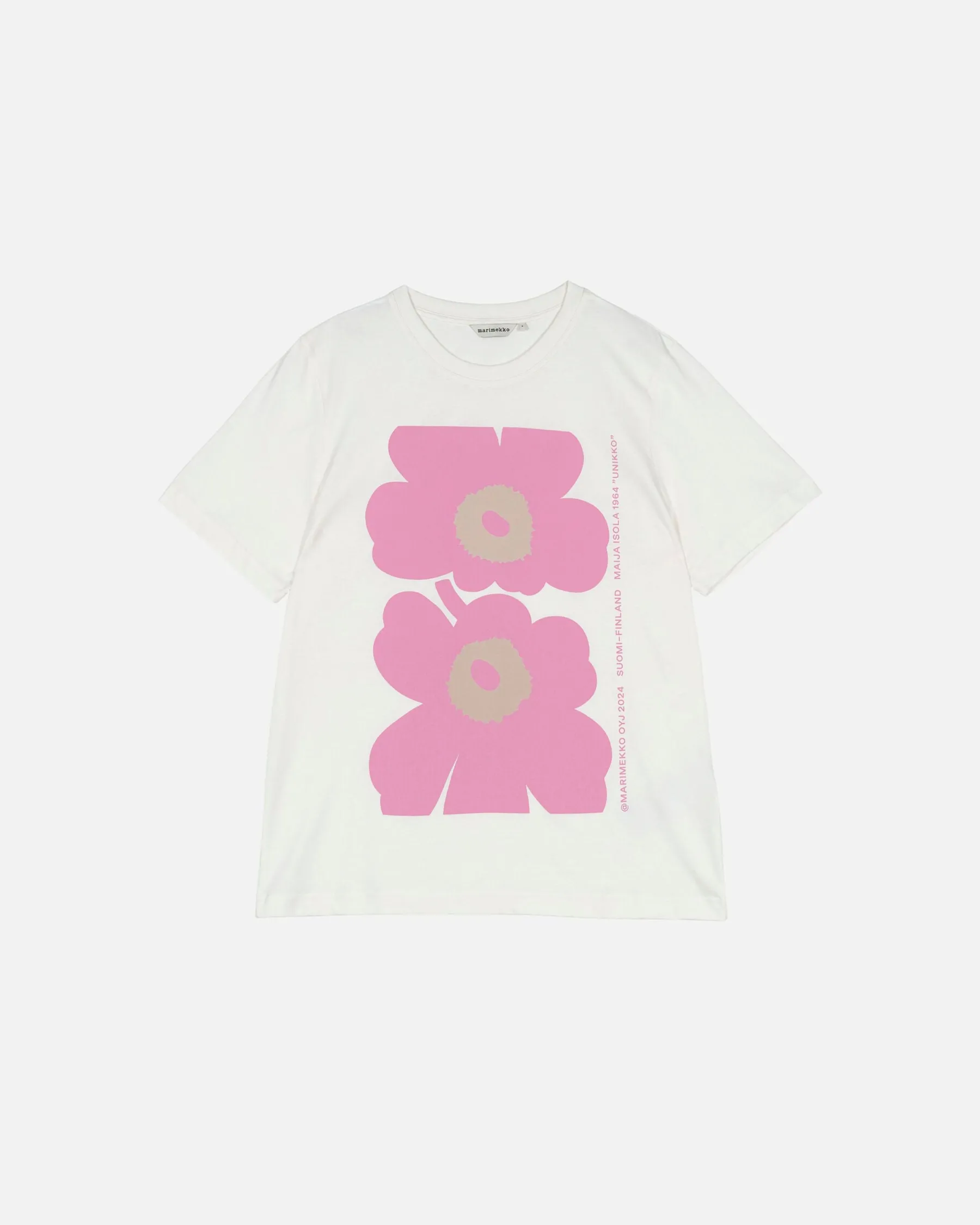 Paidat Ja Tunikat^Marimekko Kioski Embla Unikko Placement T-Paita