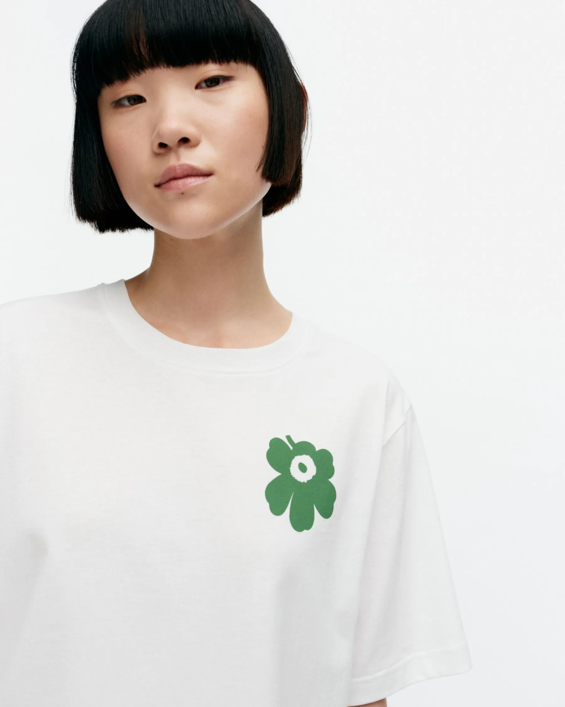 Paidat Ja Tunikat^Marimekko Kioski Embla Unikko Placement T-Paita