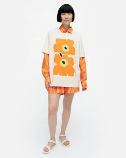 Paidat Ja Tunikat^Marimekko Kioski Embla Unikko Placement T-Paita