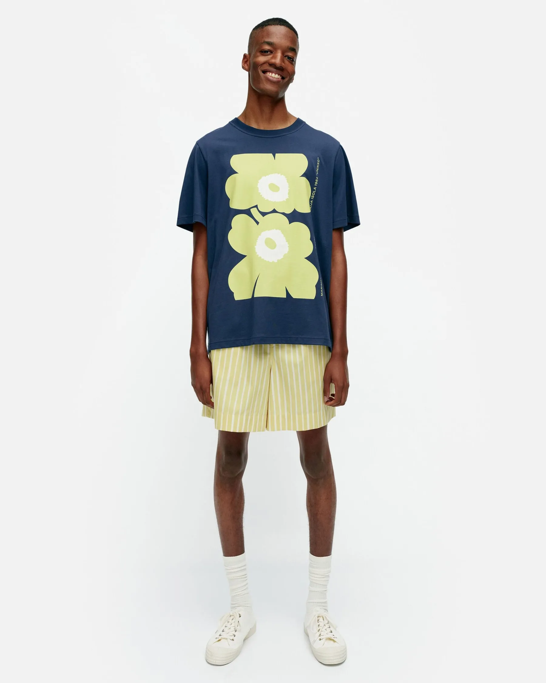 Paidat Ja Tunikat^Marimekko Kioski Embla Unikko Placement T-Paita