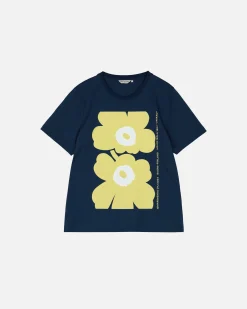 Paidat Ja Tunikat^Marimekko Kioski Embla Unikko Placement T-Paita