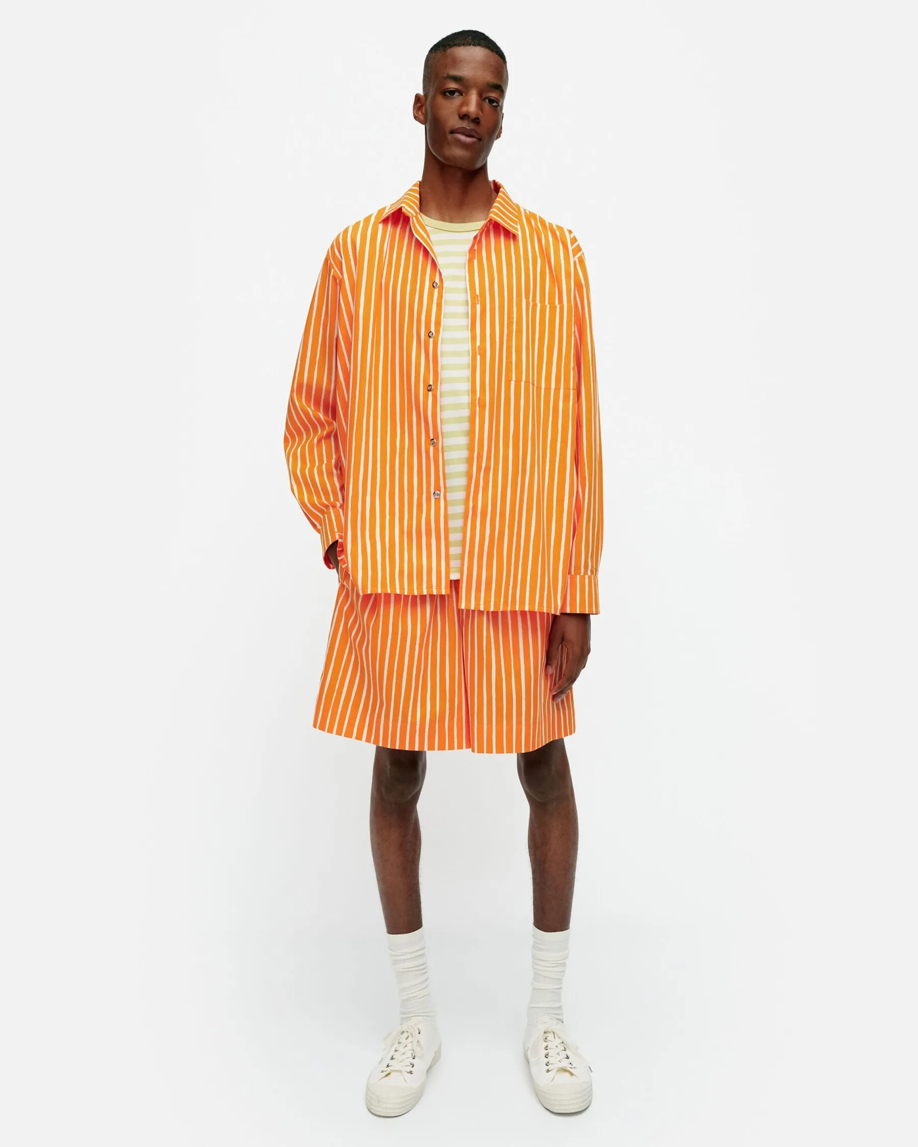 Unisex^Marimekko Kioski Jokapoika Puuvillapaita