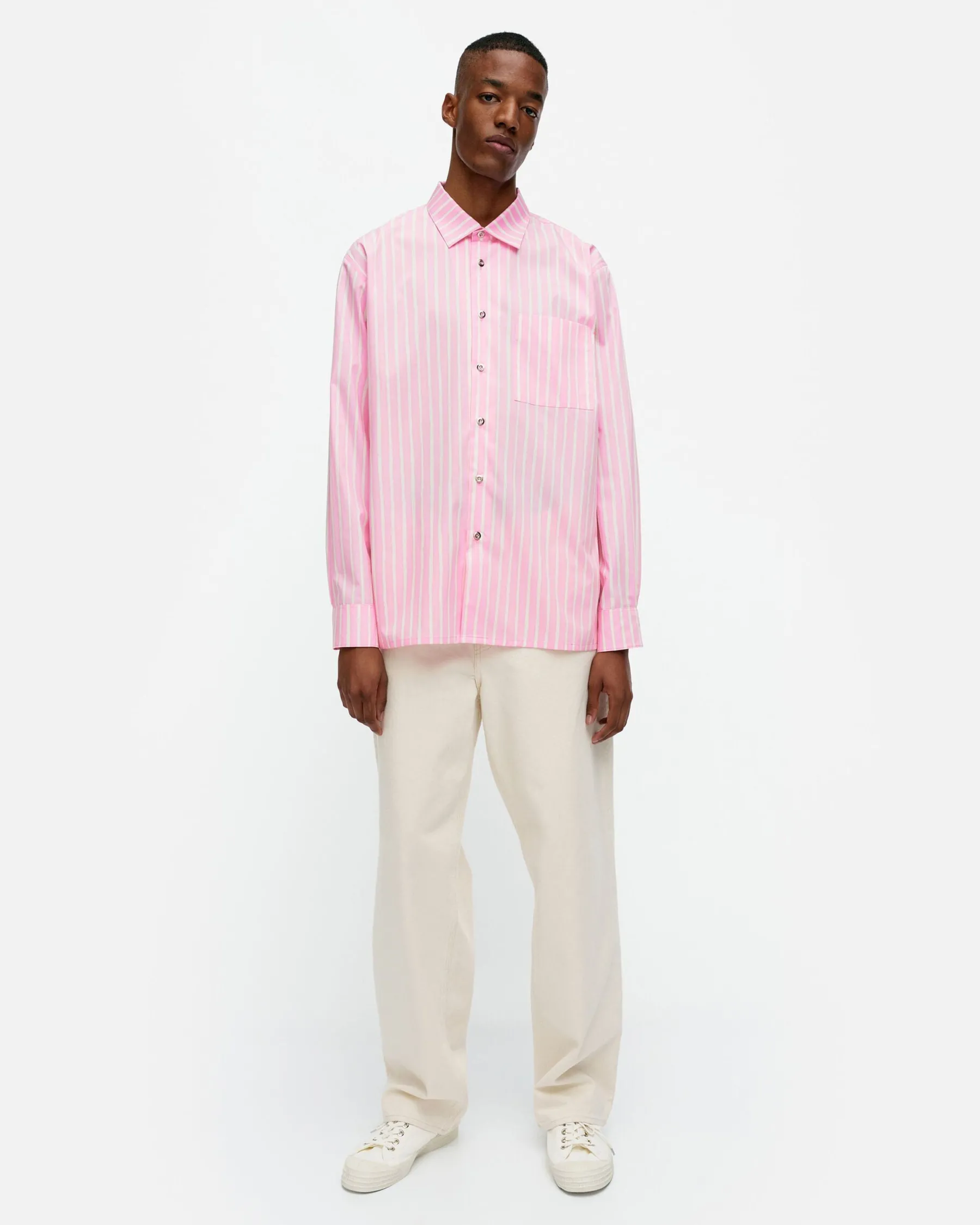 Unisex^Marimekko Kioski Jokapoika Puuvillapaita