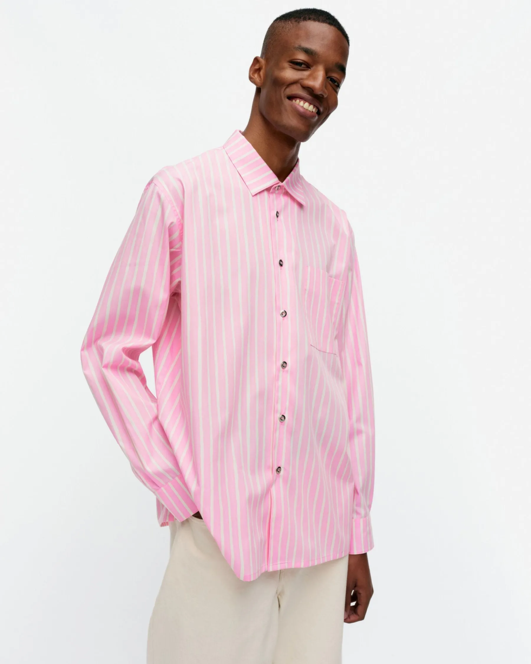 Unisex^Marimekko Kioski Jokapoika Puuvillapaita