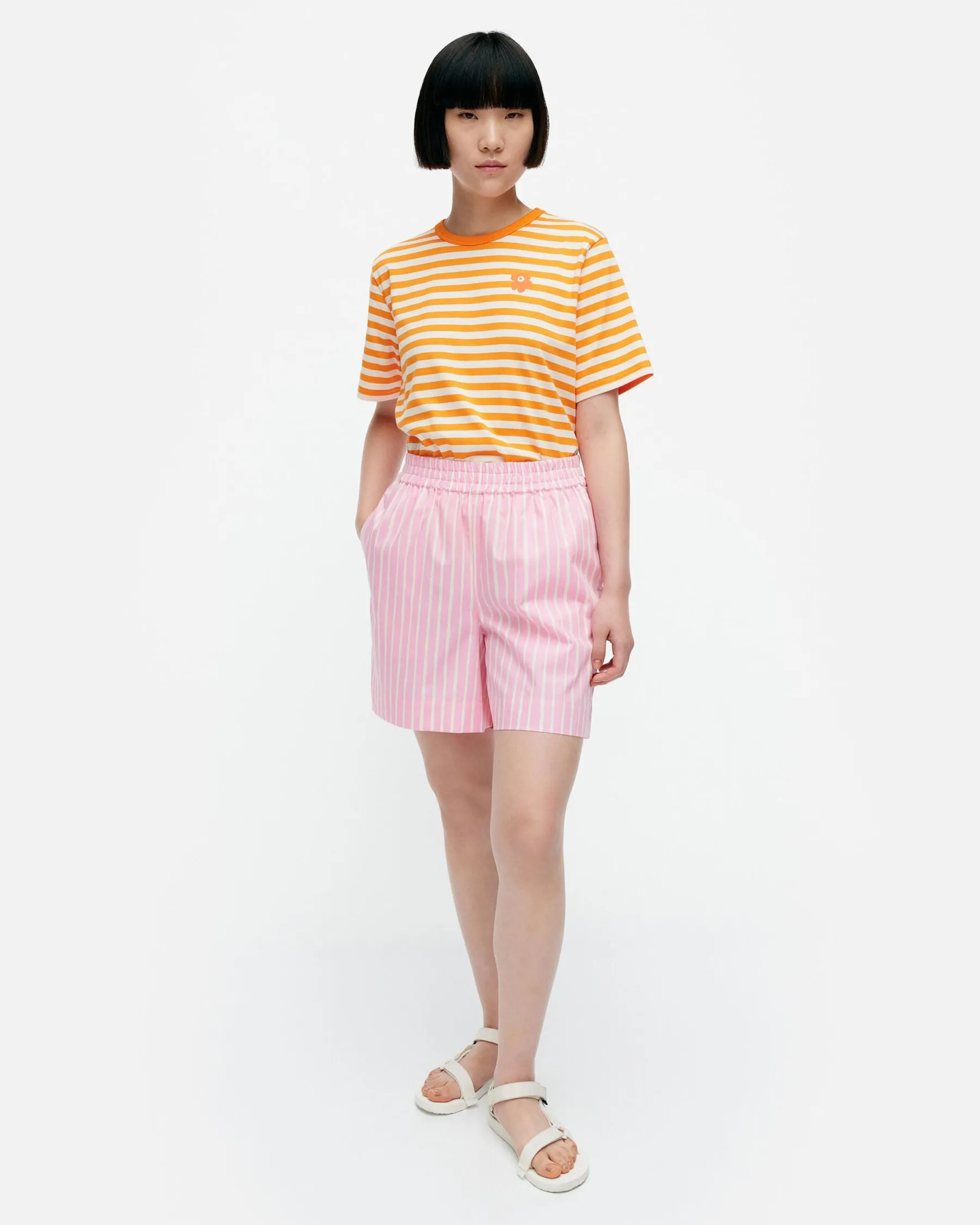 Housut^Marimekko Kioski Jokapoika Shortsit