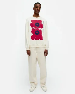 Unisex^Marimekko Kioski Loisto Unikko Placement Collegepaita