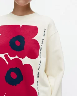 Unisex^Marimekko Kioski Loisto Unikko Placement Collegepaita