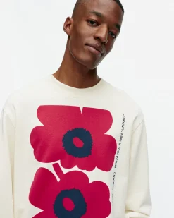 Unisex^Marimekko Kioski Loisto Unikko Placement Collegepaita