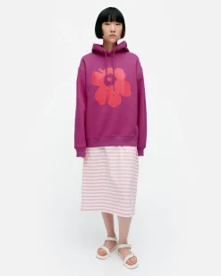 Unisex^Marimekko Kioski Runoja Unikko Placement Huppari