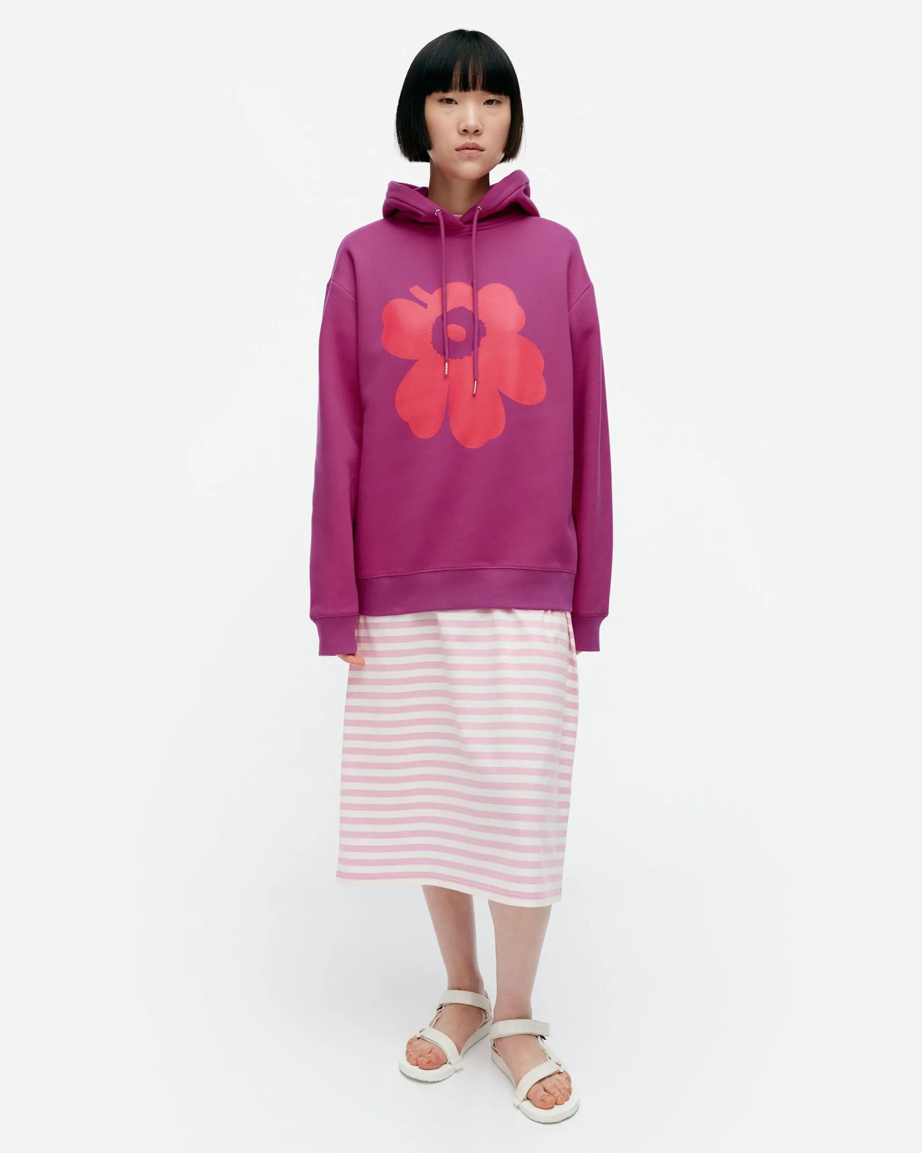 Paidat Ja Tunikat^Marimekko Kioski Runoja Unikko Placement Huppari