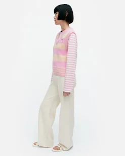 Neuleet^Marimekko Kioski Siete Maalis Patja Puuvillaneulepaita