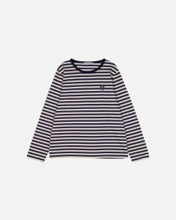 Paidat Ja Tunikat^Marimekko Kioski Tasaraita Men Longsleeve Trikoopaita