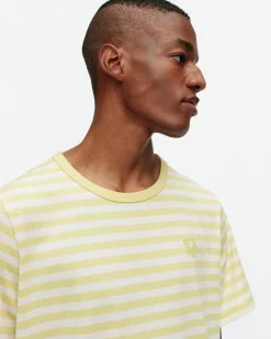 Paidat Ja Tunikat^Marimekko Kioski Tasaraita Men Shortsleeve T-Paita