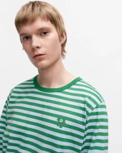 Paidat Ja Tunikat^Marimekko Kioski Tasaraita Menu00B4S Longsleeve Trikoopaita