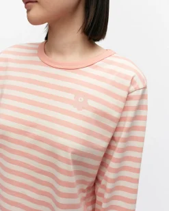 Paidat Ja Tunikat^Marimekko Kioski Tasaraita Relaxed Longsleeve Trikoopaita