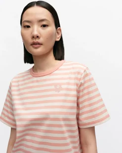 Paidat Ja Tunikat^Marimekko Kioski Tasaraita Relaxed Shortsleeve T-Paita