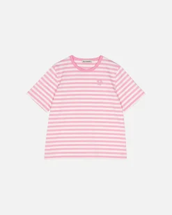 Paidat Ja Tunikat^Marimekko Kioski Tasaraita Relaxed Shortsleeve T-Paita