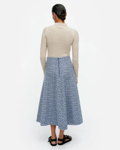 Hameet^Marimekko Koski Unikko Puuvillahame