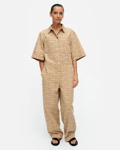 Paidat Ja Tunikat^Marimekko Kukkein Unikko Puuvillahaalari