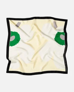 Huivit^Marimekko Lauhtua Heijastus Unikko Silkkihuivi