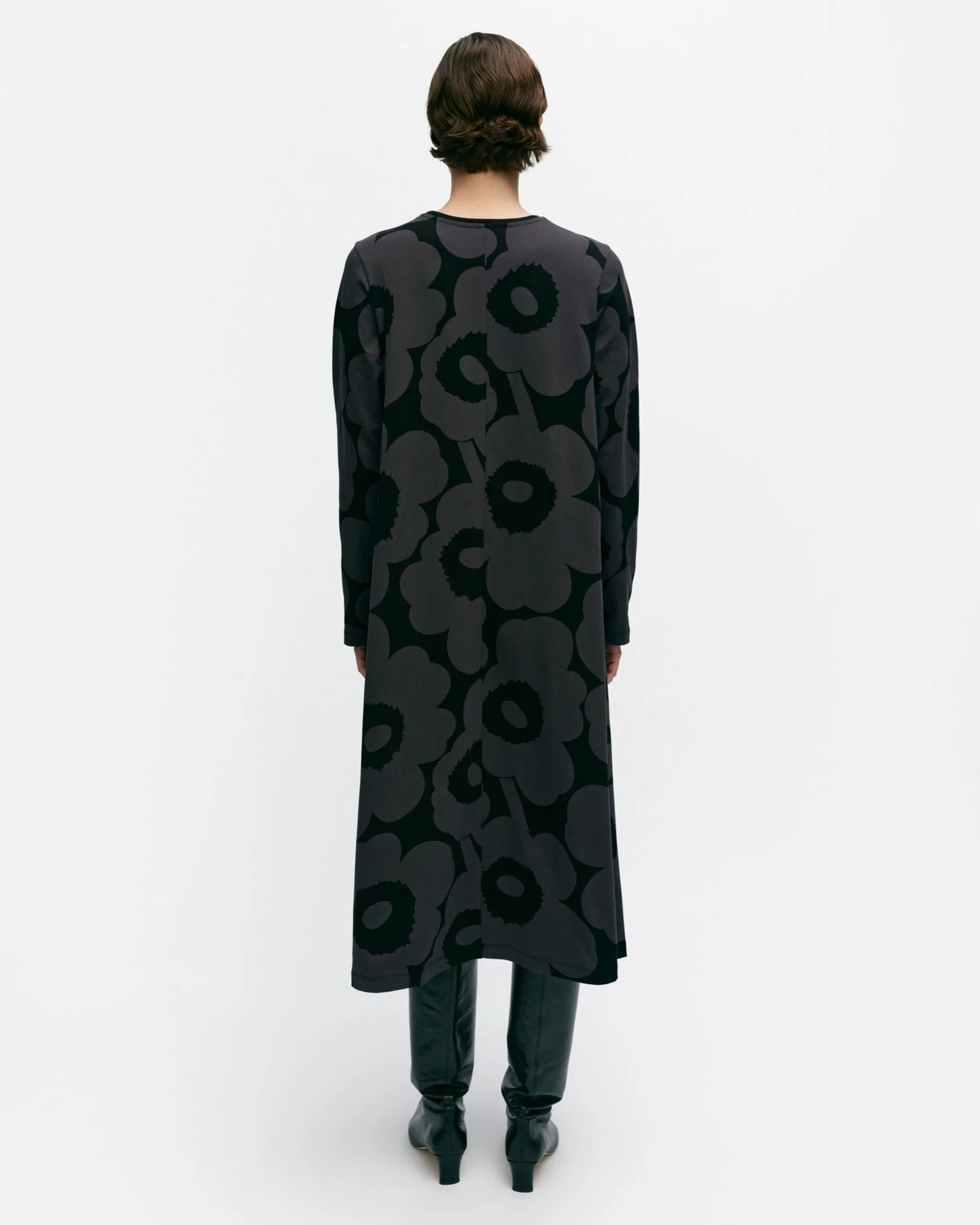 Mekot^Marimekko Lehtokielo Unikko Trikoomekko