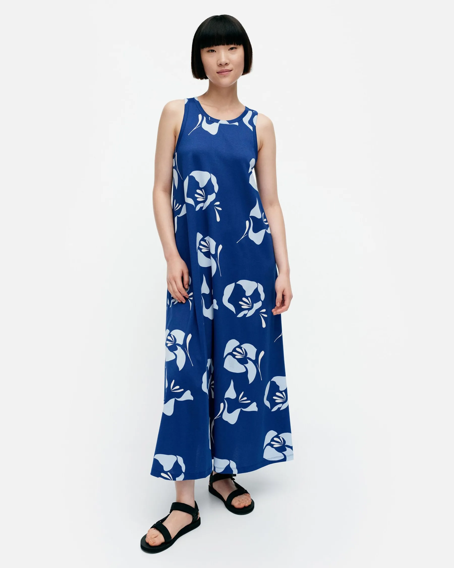 Mekot^Marimekko Liplatus Helakka Trikoomekko