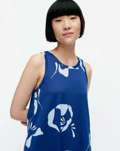 Mekot^Marimekko Liplatus Helakka Trikoomekko