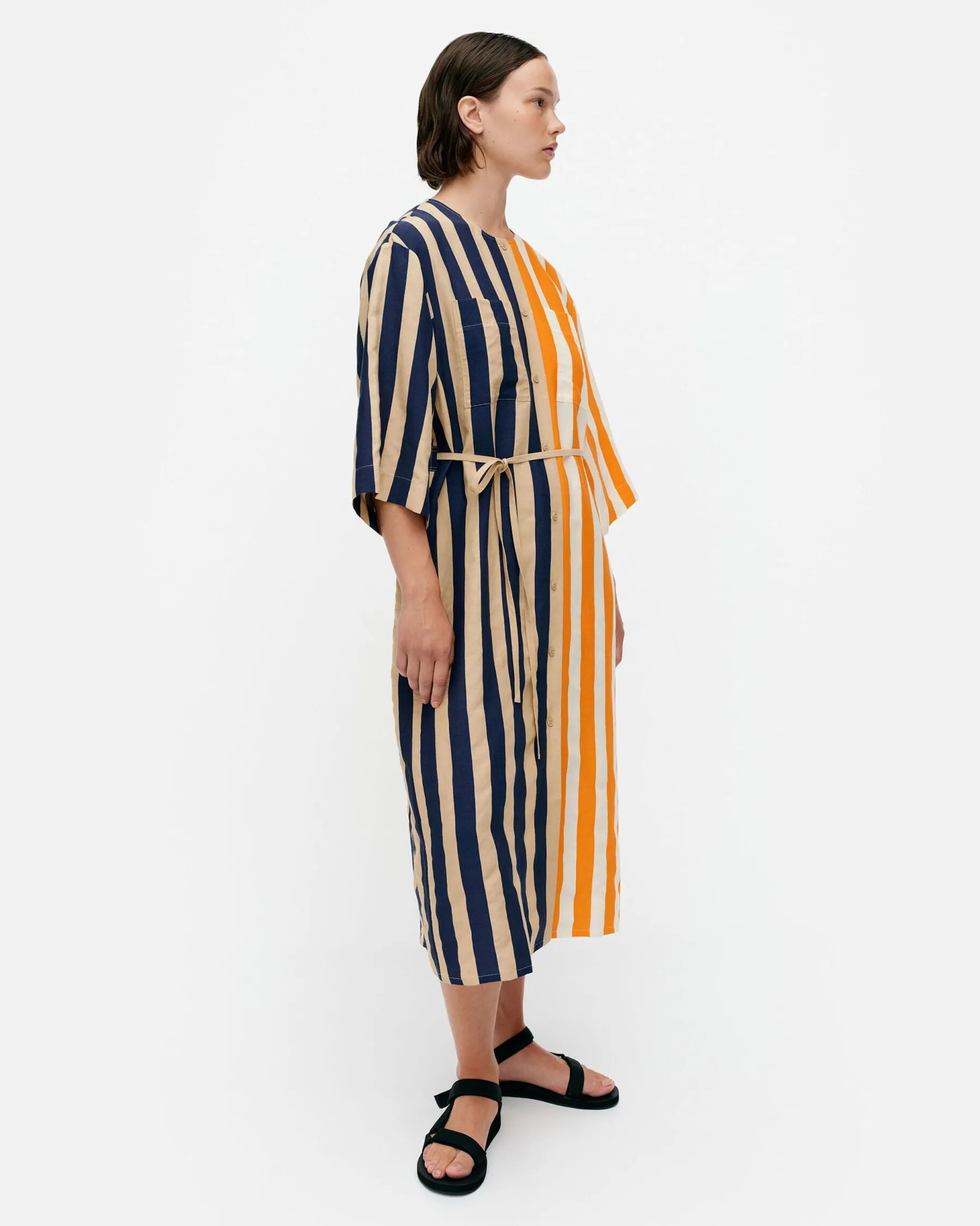 Mekot^Marimekko Markkinat Merirosvo Kuprosekoitemekko