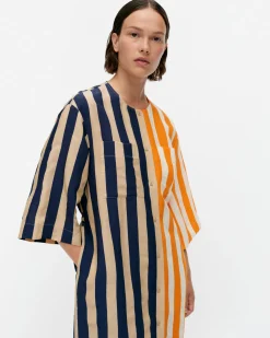 Mekot^Marimekko Markkinat Merirosvo Kuprosekoitemekko