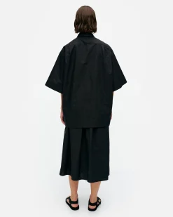 Paidat Ja Tunikat^Marimekko Meara Mini Unikko Puuvillapopliinitunika