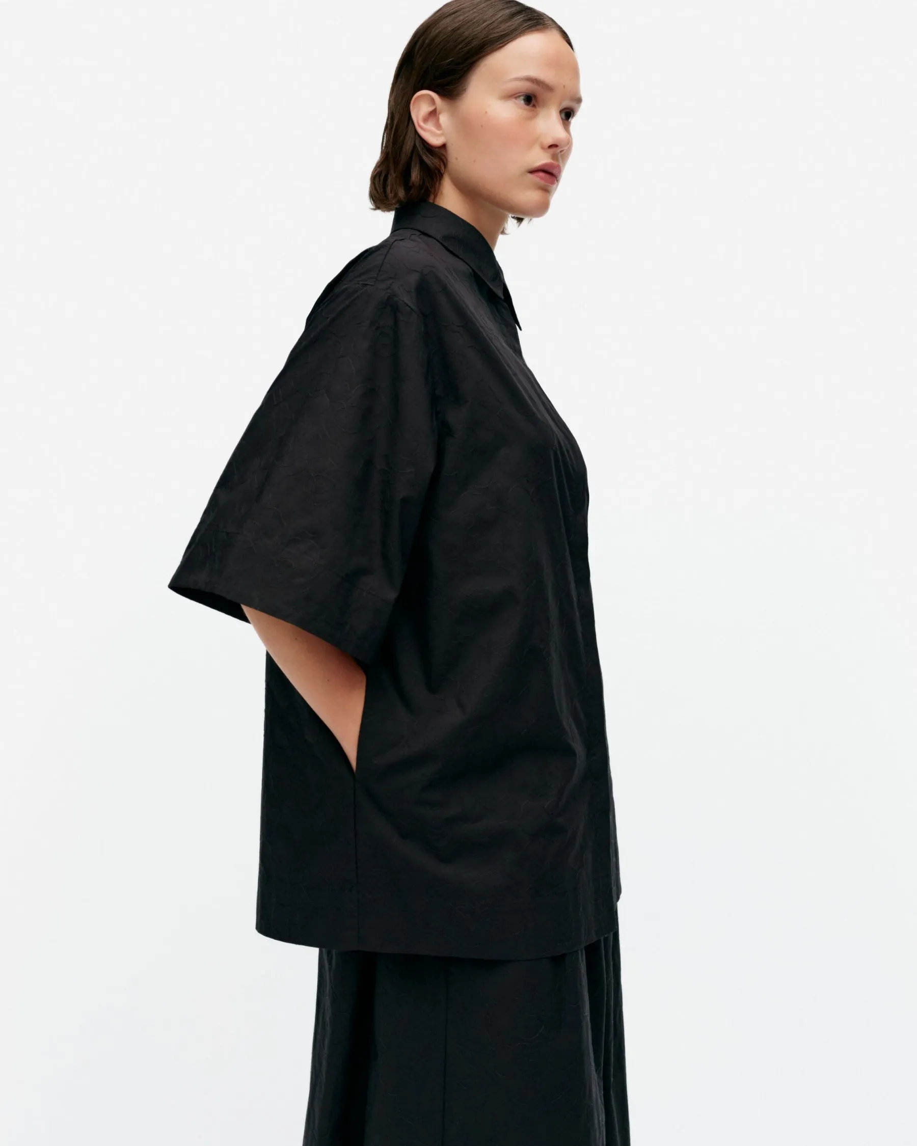 Paidat Ja Tunikat^Marimekko Meara Mini Unikko Puuvillapopliinitunika