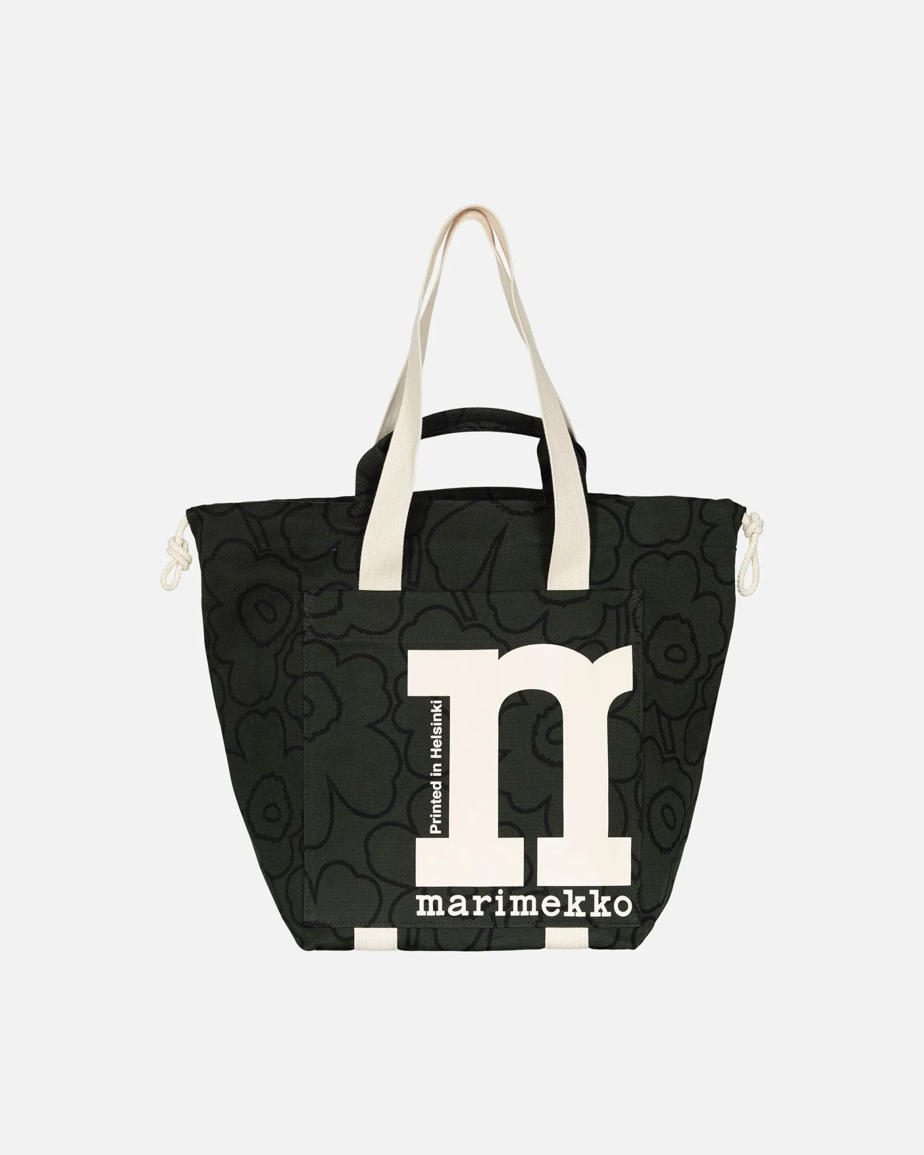 Kangaslaukut^Marimekko Mono City Tote Piirto Unikko Olkalaukku