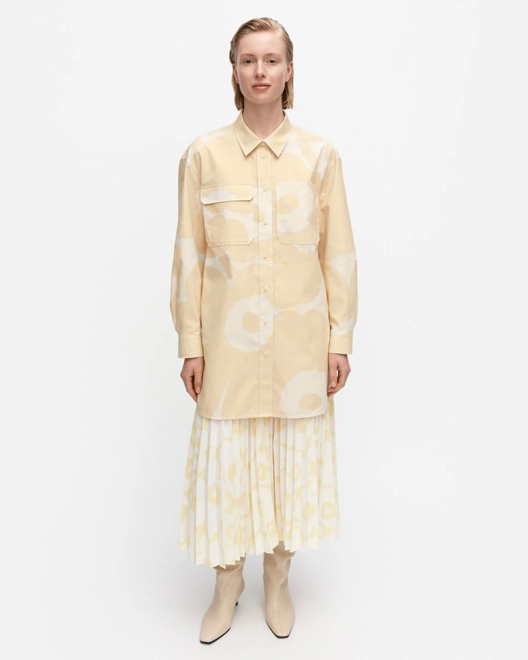 Paidat Ja Tunikat^Marimekko Mystiikka Unikko Puuvillapaita