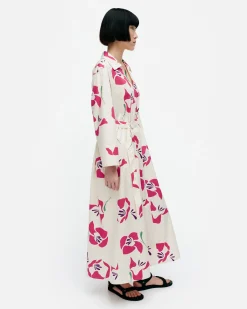 Mekot^Marimekko Perenna Helakka Puuvillapopliinimekko