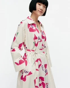 Mekot^Marimekko Perenna Helakka Puuvillapopliinimekko