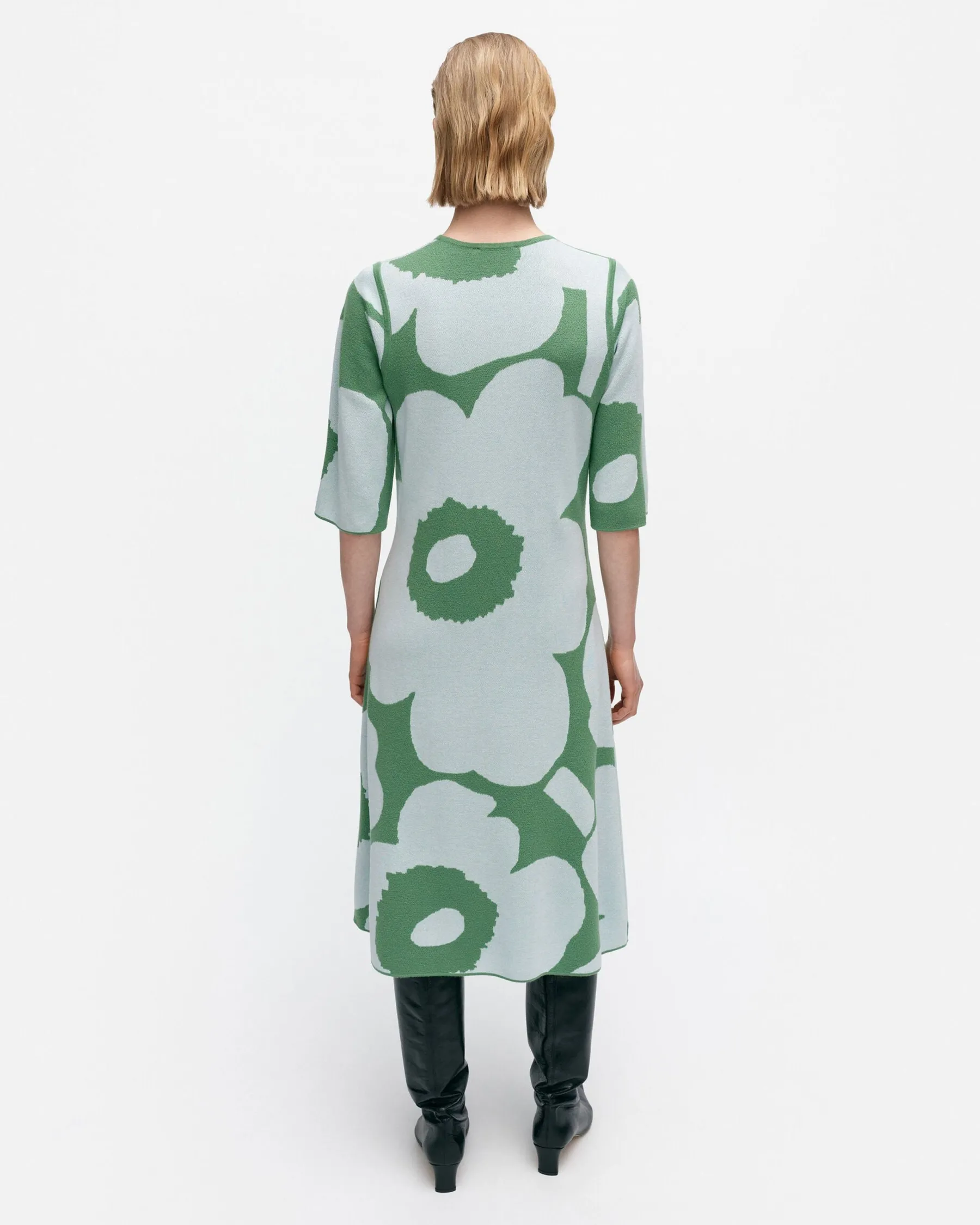 Neuleet^Marimekko Pointti Unikko Villaneulemekko