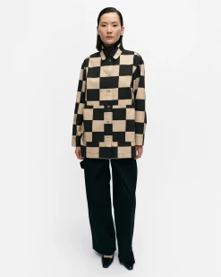 Takit Ja Jakut^Marimekko Potenssi Kukko Ja Kana Puuvillapaitatakki