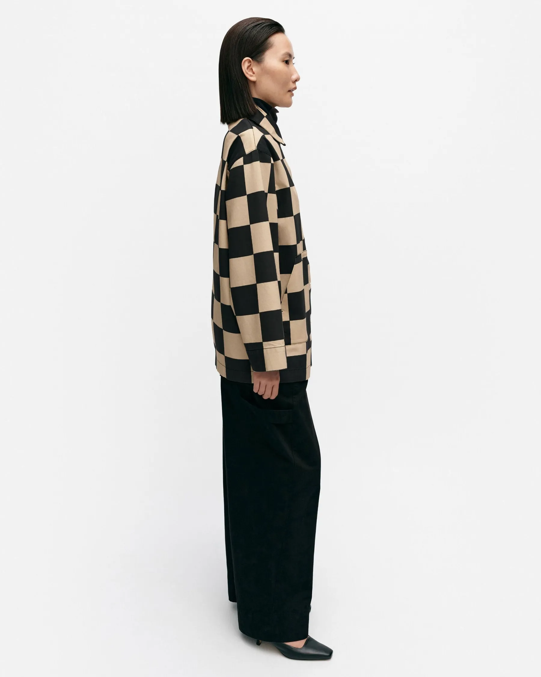 Takit Ja Jakut^Marimekko Potenssi Kukko Ja Kana Puuvillapaitatakki