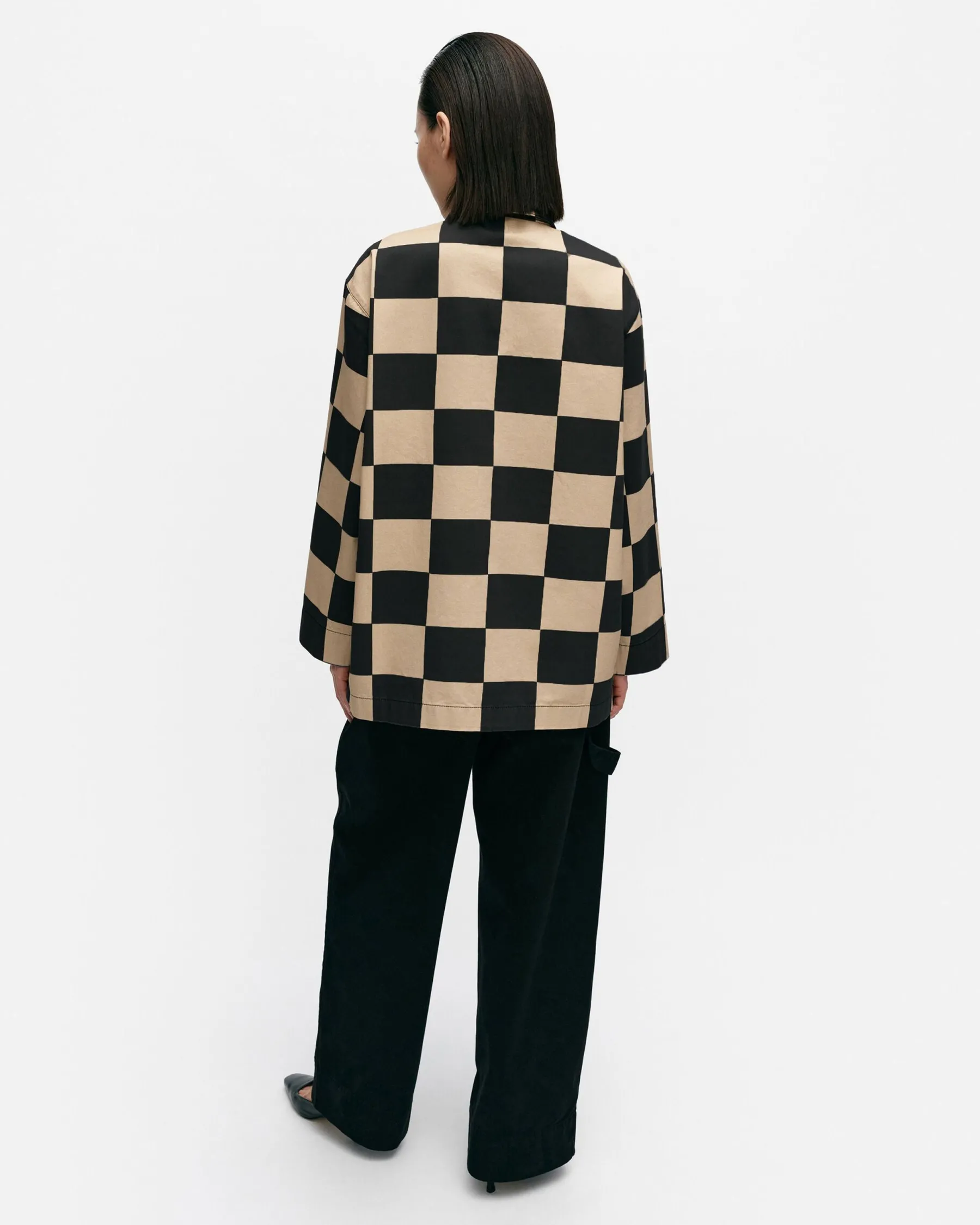 Takit Ja Jakut^Marimekko Potenssi Kukko Ja Kana Puuvillapaitatakki